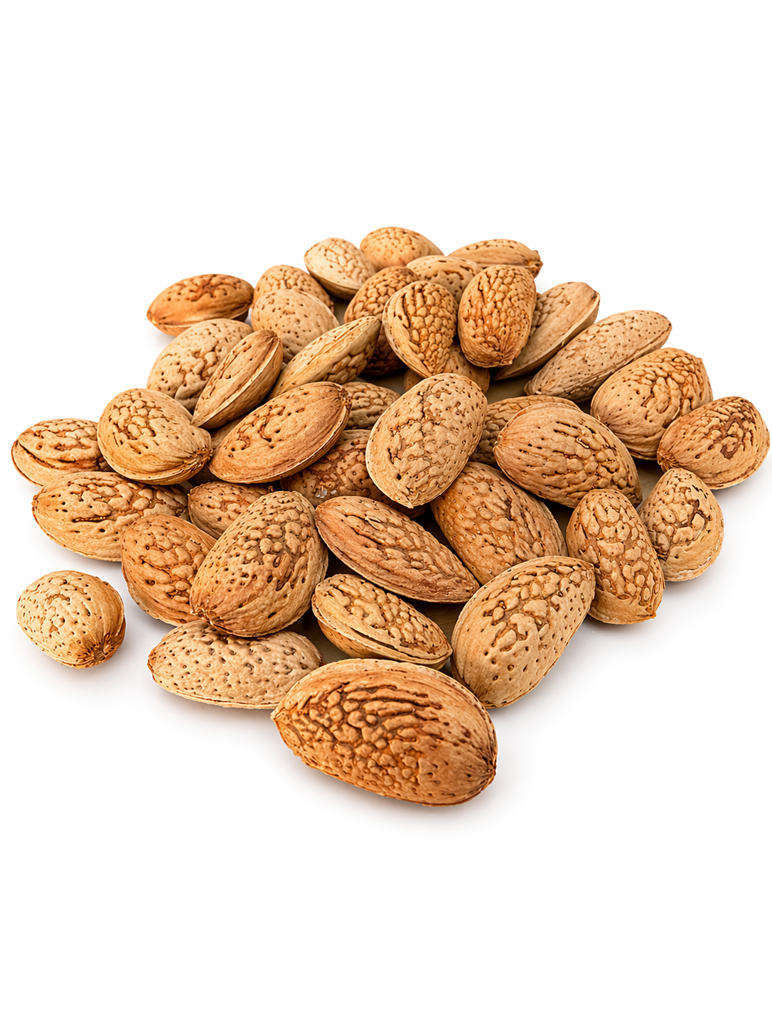 MANDORLE CON GUSCIO var. GUSCIO SEMI TENERO - 500g - immagine 2